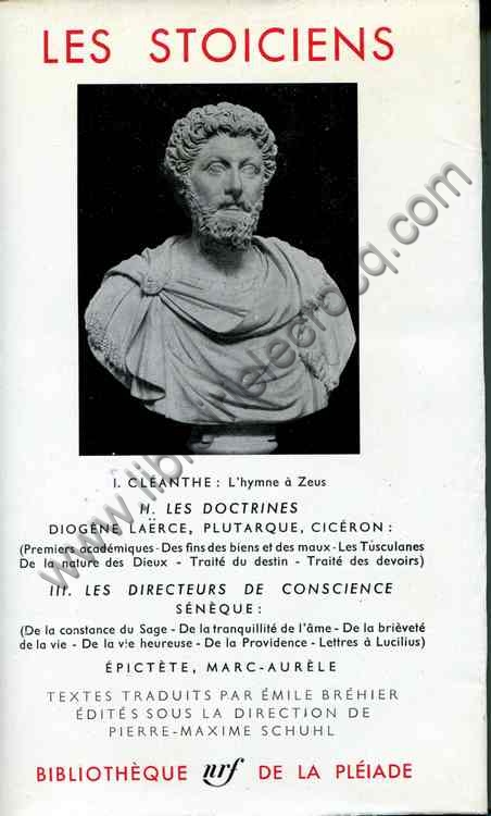 LES STOICIENS I CLEANTHE : L'hymne a Zeus - II LES ...